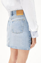 ARMEDANGELS Aacumeri denim skirt in organic cotton for women | Sophie Stone