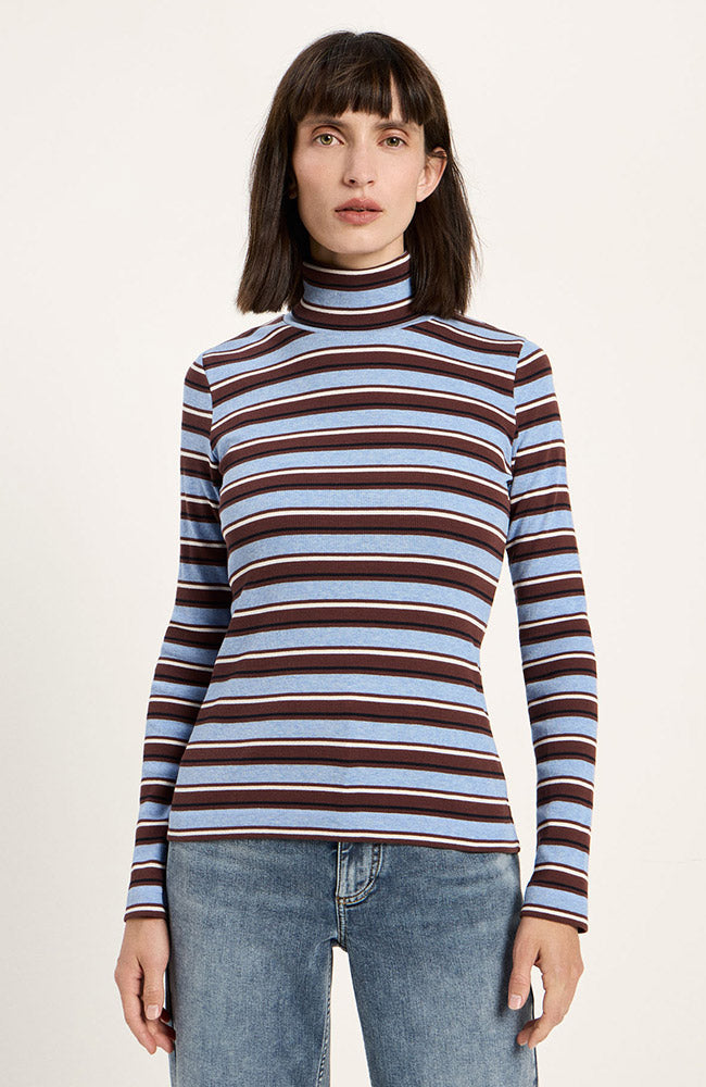 Lanius coltrui chocolate multicolour van bio katoen voor dames | Sophie Stone