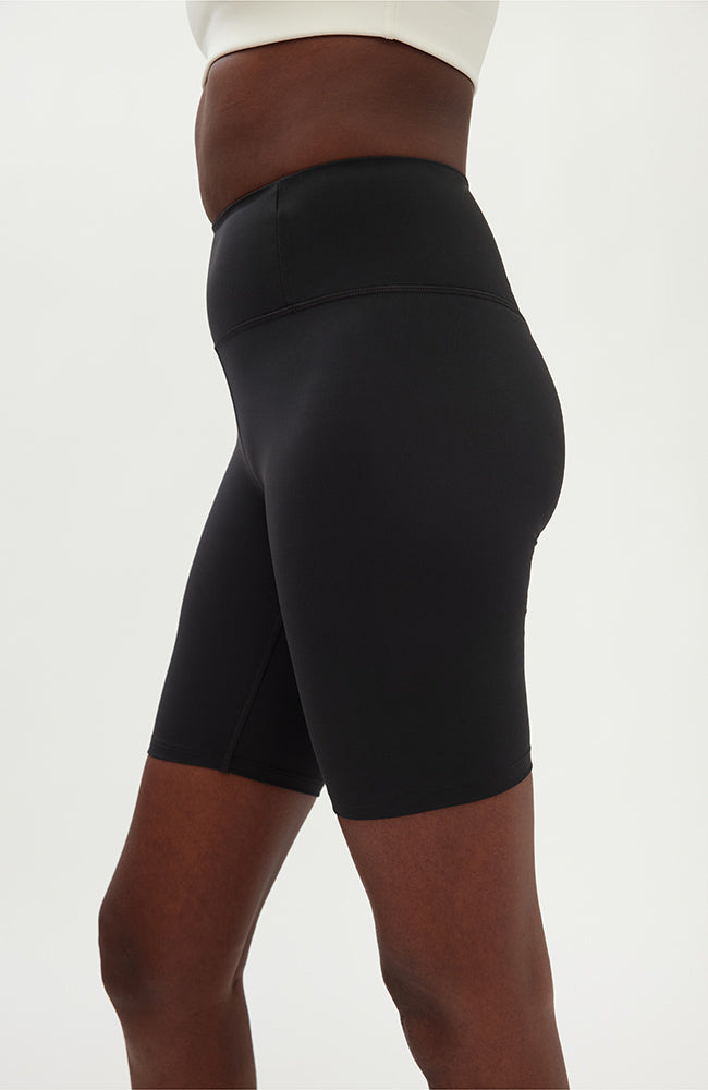 Girlfriend Collective Float high-rise bike shorts recycled plastic | Sophie Stone