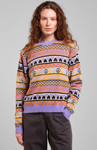 Dedicated Arendal sweater Peace Purple | Sophie Stone