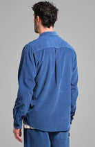 Dedicated Corduroy shirt varberg True Blue van biologisch katoen heren | Sophie Stone