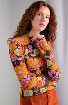 Dedicated Ryd rib top flower power organic cotton ladies | Sophie Stone