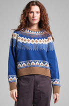 Dedicated Senja Fair Isle trui wol dames | Sophie Stone 