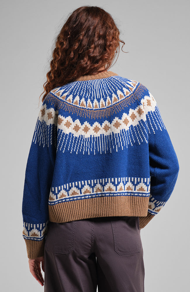 Dedicated Senja Fair Isle Pullover Damen | Sophie Stone 