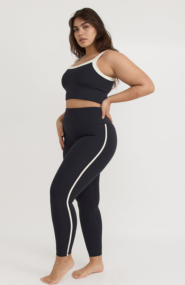 Organic Basics Active flow leggings river from recycled nylon | Sophie Stone