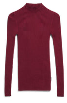 ARMEDANGELS Alaania coltrui velvet rood van biologisch katoen dames | Sophie Stone