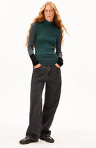 ARMEDANGELS Alaania patch top 100% GOTS biologisch katoen dames | Sophie Stone