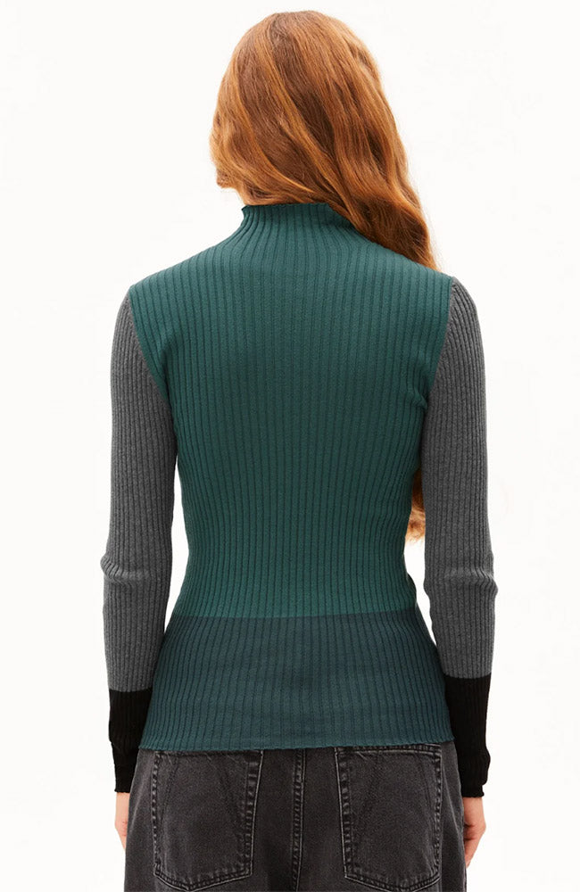 ARMEDANGELS Alaania patch top 100% GOTS bio katoen vrouw | Sophie Stone