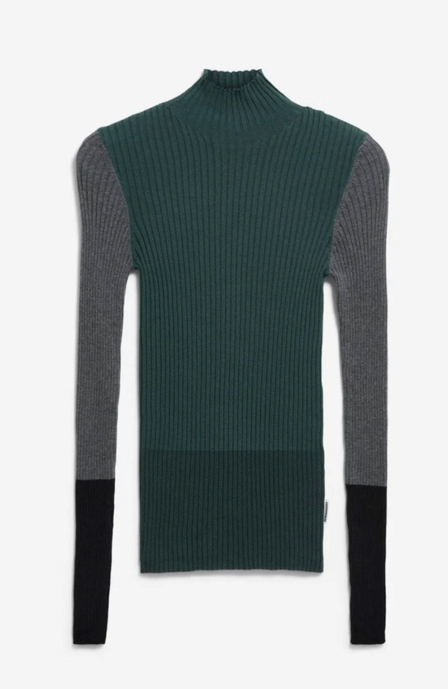 ARMEDANGELS Alaania patch top 100% GOTS bio katoen dames | Sophie Stone