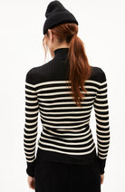 ARMEDANGELS Alaania turtleneck placed stripes | Sophie Stone