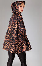 Rainkiss Dark Leopard Anorak raincoat made of recycled PET unisex | Sophie Stone