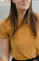 TWOTHIRDS Ariadna shirt mustard | Sophie Stone