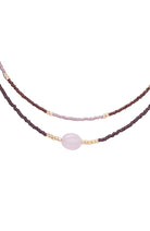 A Beautiful Story Devotion Rose Quartz Necklace | Sophie Stone
