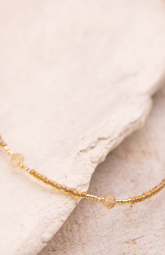 A Beautiful Story Brightly Citrine ketting van duurzame materialen | Sophie Stone