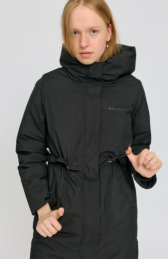 MAZINE Basic padded parka black by GRS woman | Sophie Stone
