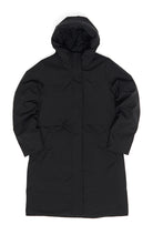 MAZINE Basic padded parka black recycled polyester for women | Sophie Stone