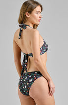 Dedicated Bikini Bottoms Sanda strawberry red made from recycled plastic women | Sophie Stone 