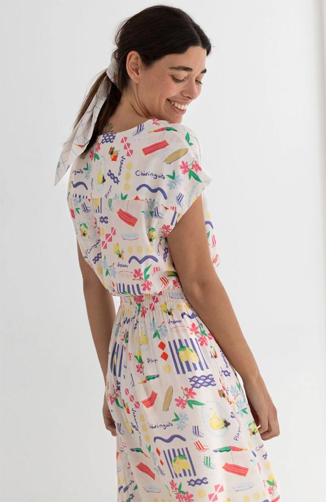 TWOTHIRDS Biodola ECOVERO women's chiringuito dress | Sophie Stone