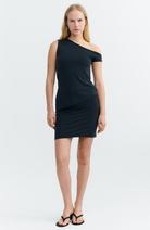 Thinking MU Clarion Skirt, Black, Made from Organic Cotton, for Women | Sophie Stone