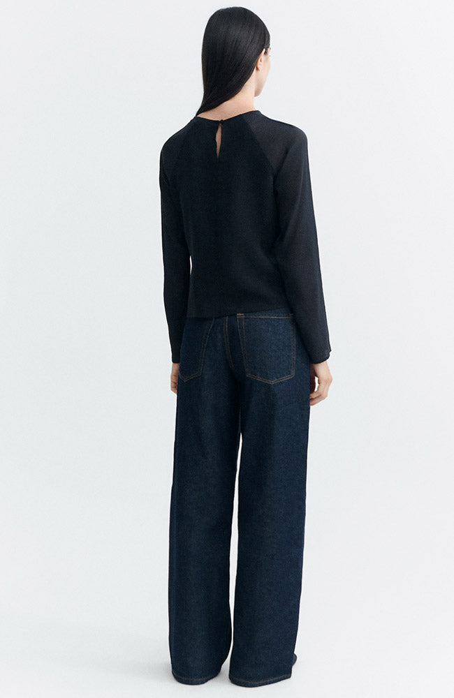 Thinking MU Mariana top black voor dames | Sophie Stone