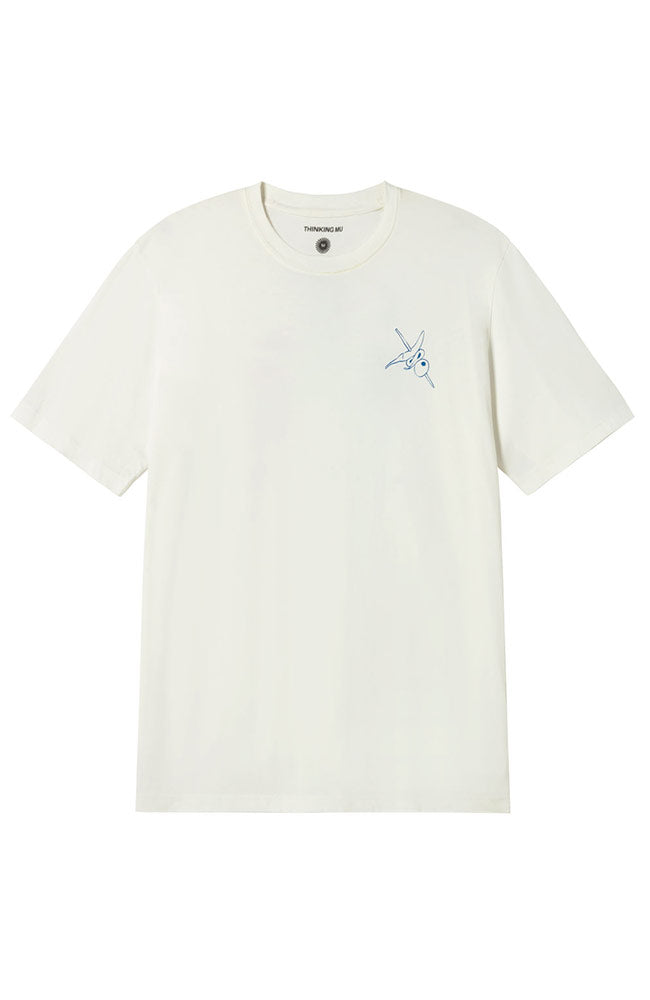 Thinking MU Chiringuito t-shirt Aaron white from organic cotton | Sophie Stone