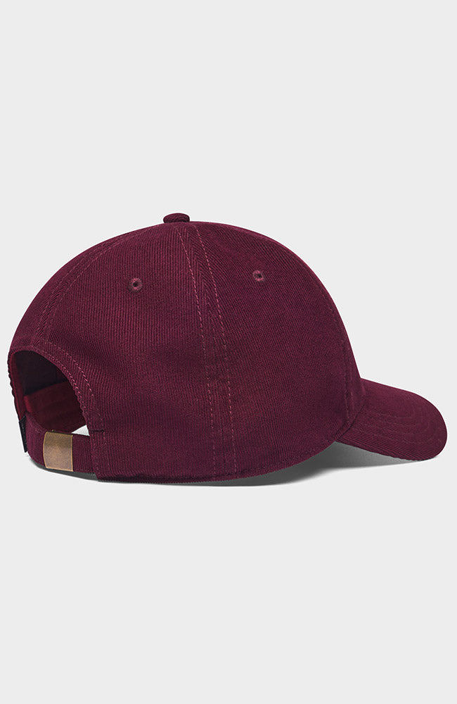Dedicated pet corduroy burgundy rood bio katoen vrouwen | Sophie Stone