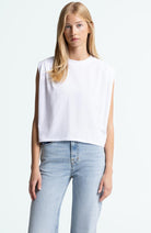 Kings of Indigo Caterina shirt in white organic cotton for women | Sophie Stone