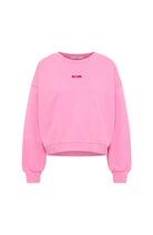 Lanius Ciao bella trui pink gemaakt van bio katoen voor dames | Sophie Stone