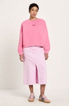 Lanius Ciao bella sweater van biologisch katoen voor dames | Sophie Stone