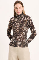 Lanius Coltrui animal stripes van Lyocell TENCEL voor dames | Sophie Stone