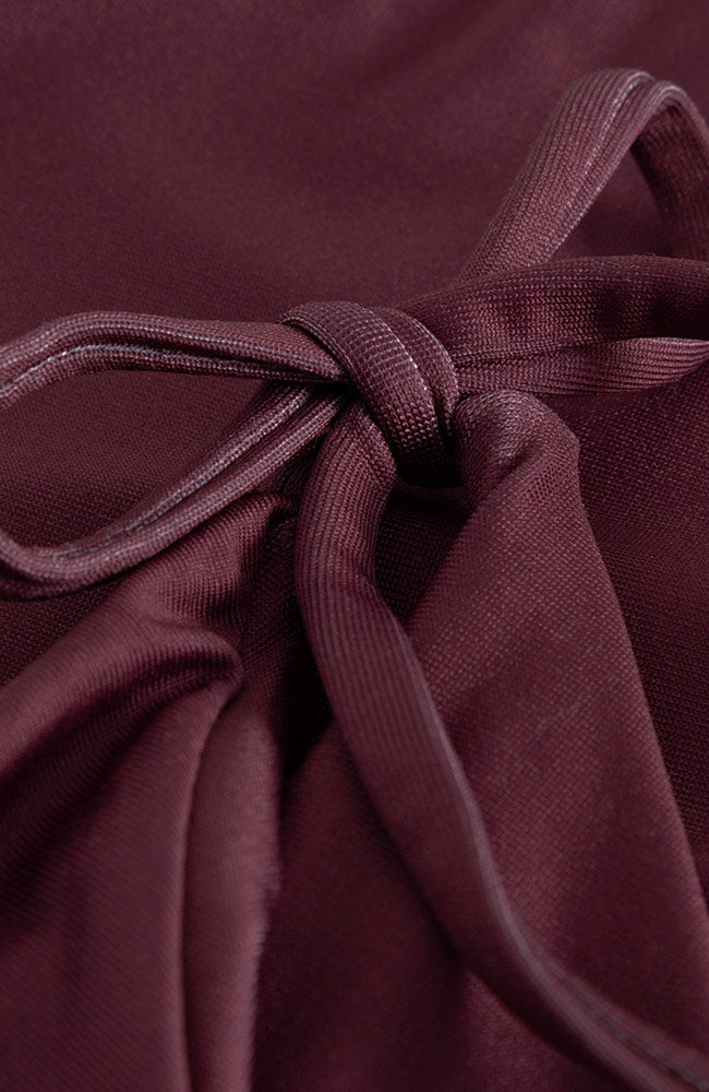 Dedicated bikinbroekje Gopa rood gerecycled PET vrouw | Sophie Stone 