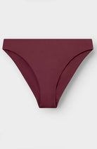 Dedicated Bikini Bottoms Sanda burgundy made from recycled plastic women | Sophie Stone 