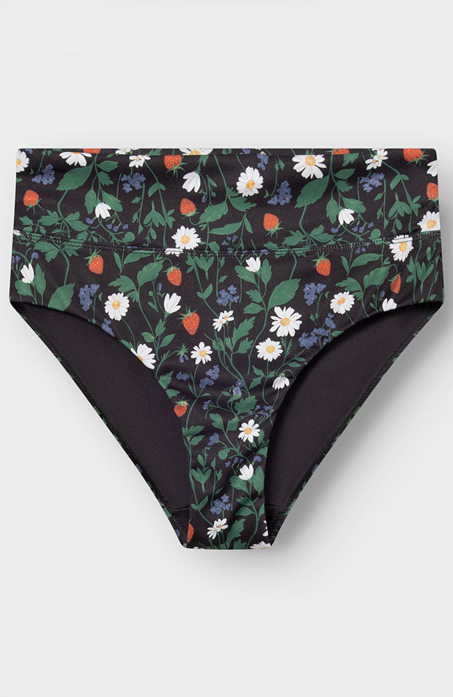 Dedicated Bikini-Höschen Slite Strawberry Red Recycled PET Damen | Sophie Stone 