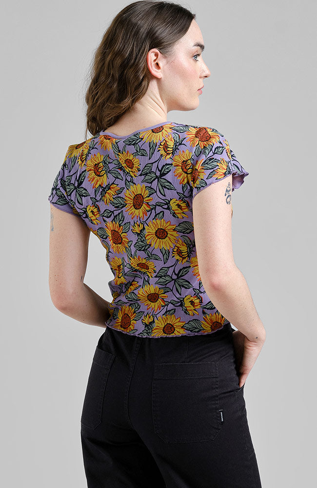 Dedicated Rib Top Ven Sunflower Bio-Baumwolle Damen | Sophie Stone