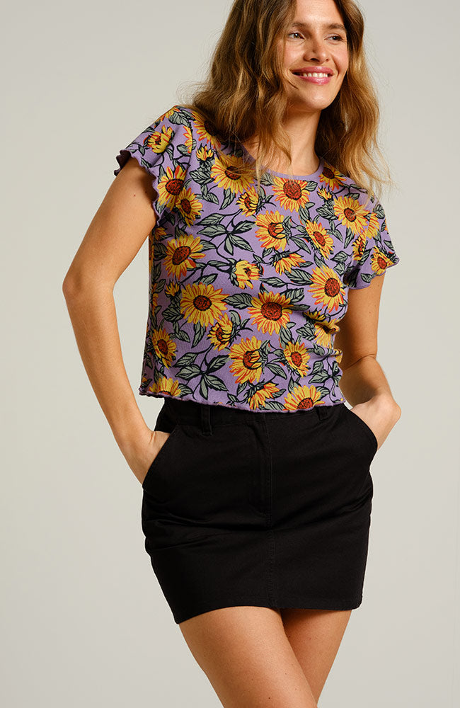 Dedicated Rib Top Ven Sunflower Bio-Baumwolle Damen | Sophie Stone