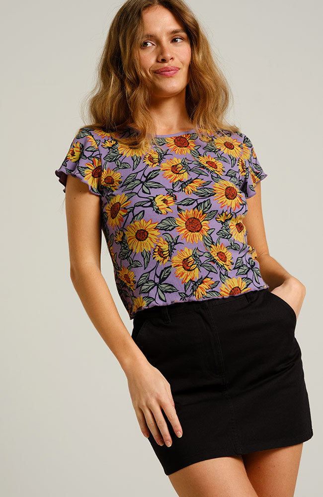 Dedicated Rib Top Ven Sunflower Bio-Baumwolle Damen | Sophie Stone
