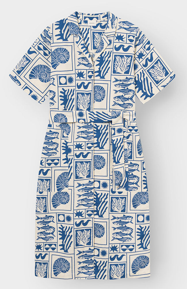 Dedicated Orrefors Ocean Dress Made of Organic Cotton for Women | Sophie Stone 