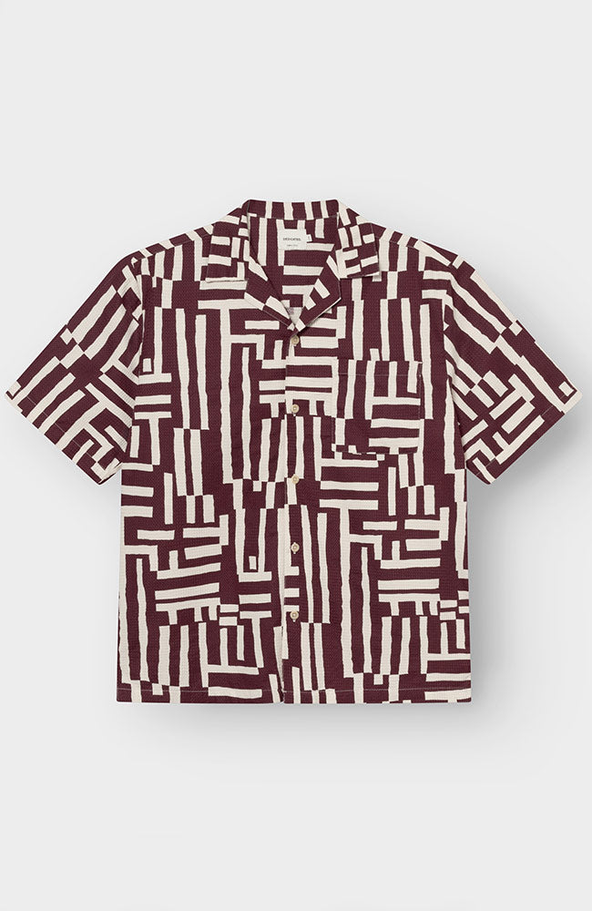 Dedicated Marstrand Fig Red Organic Cotton for Men | Sophie Stone