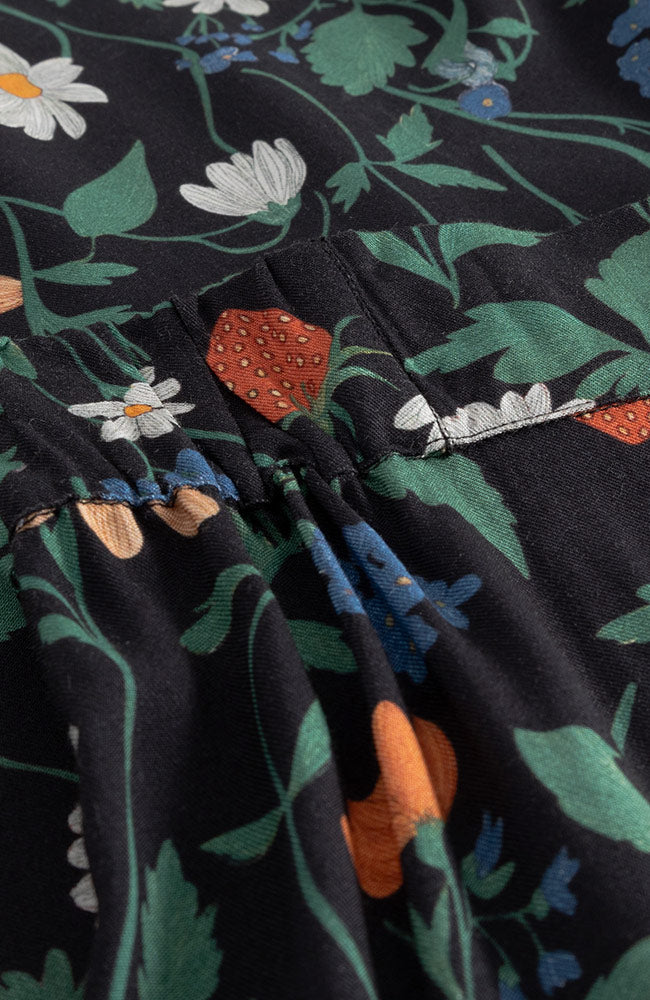 Dedicated Viken Skirt in Strawberry Black by Ecovero for Women | Sophie Stone