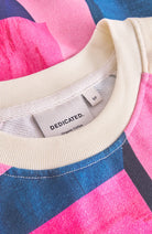 Dedicated Ystad Sweater, Abstract Block Print, Organic Cotton, Women's | Sophie Stone