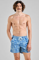 Dedicated Badehose Birka Ocean Blue aus Nylon für Herren | Sophie Stone 