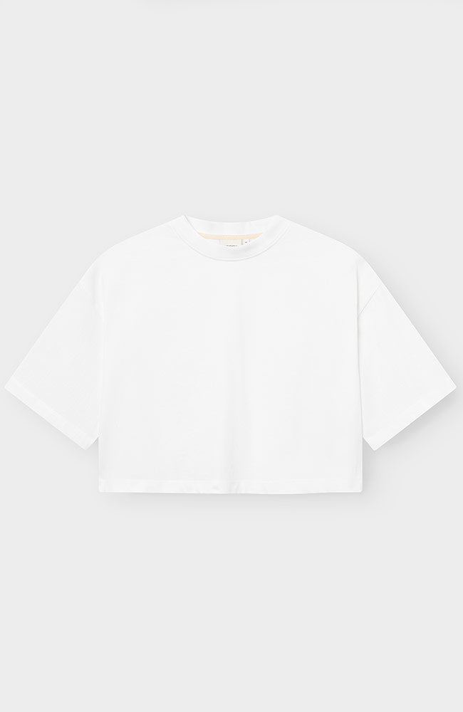 Dedicated Ljusdal T-Shirt weiß Bio-Baumwolle Damen | Sophie Stone