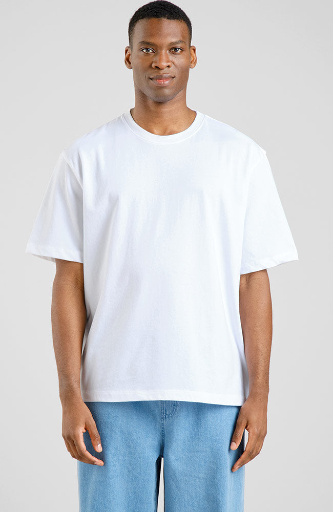 Dedicated Skanstull T-Shirt weißes T-Shirt aus Bio-Baumwolle für Herren | Sophie Stone