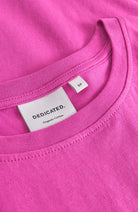 Dedicated Visby Basic-T-Shirt aus rosa Bio-Baumwolle für Damen | Sophie Stone