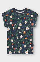 Dedicated Visby Strawberry T-Shirt, Black, Organic Cotton, Women's | Sophie Stone