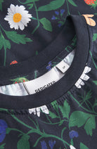 Dedicated Visby Strawberry Field T-shirt, Black, Organic Cotton, Women's | Sophie Stone