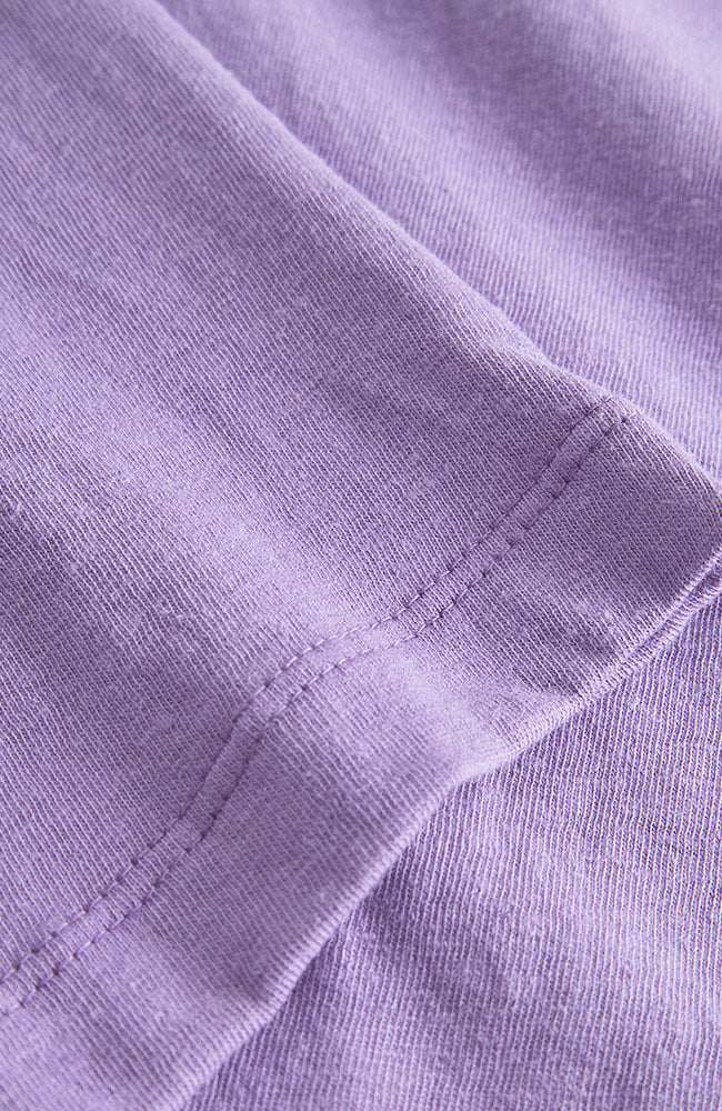 Dedicated Namsos Hemp Top in Purple, Made from Organic Cotton for Women | Sophie Stone