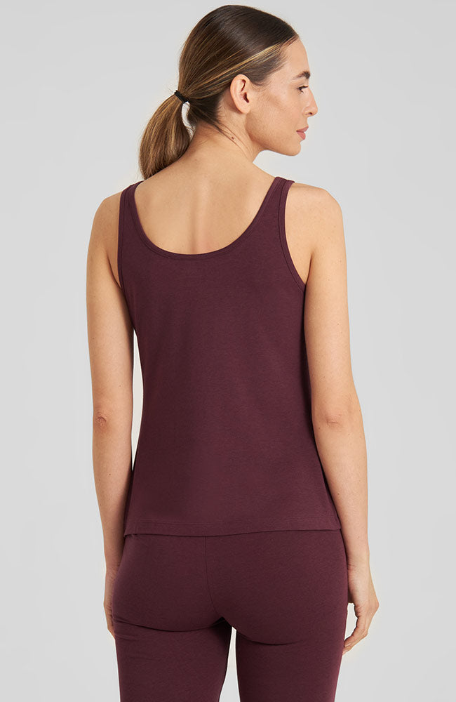 Dedicated Tuna tanktop rood Tencel & biologisch katoen dames | Sophie Stone