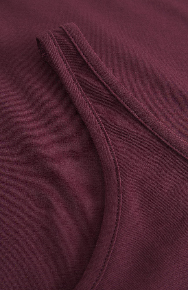 Dedicated Tuna tanktop rood Tencel & biologisch katoen vrouw | Sophie Stone