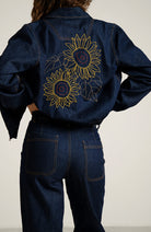 Dedicated Sunna Jacke in Blau aus Bio-Baumwolle für Damen | Sophie Stone